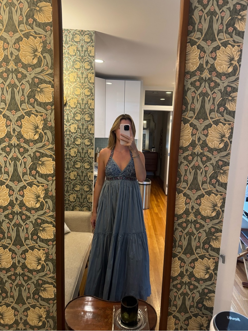 Moda International Halter Maxi Dress